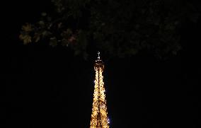 FRANCE-PARIS-EIFFEL TOWER-LIGHTS-SWITCHED OFF