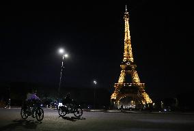 FRANCE-PARIS-EIFFEL TOWER-LIGHTS-SWITCHED OFF