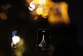 FRANCE-PARIS-EIFFEL TOWER-LIGHTS-SWITCHED OFF