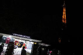 FRANCE-PARIS-EIFFEL TOWER-LIGHTS-SWITCHED OFF