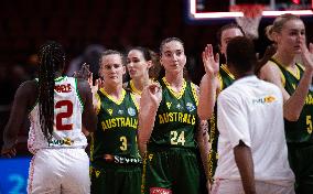 (SP)AUSTRALIA-SYDNEY-BASKETBALL-WOMEN'S WORLD CUP-AUS VS MLI