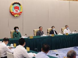 CHINA-BEIJING-CPPCC-WANG YANG-BIWEEKLY CONSULTATION SESSION (CN)