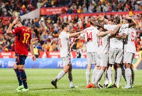 (SP)SPAIN-ZARAGOZA-FOOTBALL-UEFA NATIONS LEAGUE-SPAIN VS SWITZERLAND