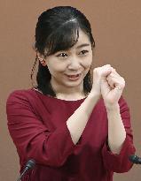 Sign language contest in western Japan