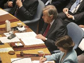 U.N. Security Council high-level meeting