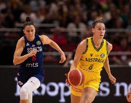 (SP)AUSTRALIA-SYDNEY-BASKETBALL-WOMEN'S WORLD CUP-AUS VS SRB