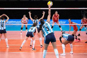 (SP)THE NETHERLANDS-ARNHEM-VOLLEYBALL-WOMEN'S WORLD CHAMPIONSHIP-CHN VS ARG