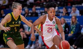 (SP)AUSTRALIA-SYDNEY-BASKETBALL-WOMEN'S WORLD CUP-AUS VS CAN