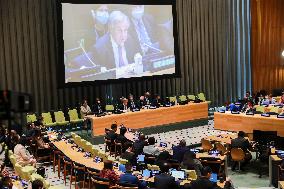 UN-GENERAL ASSEMBLY-HIGH-LEVEL MEETING-INTERNATIONAL DAY FOR THE TOTAL ELIMINATION OF NUCLEAR WEAPONS