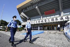 Tight security ahead of ex-PM Abe's state funeral