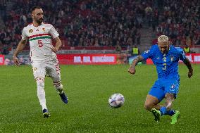 (SP)HUNGARY-BUDAPEST-FOOTBALL-UEFA NATIONS LEAGUE-HUNGARY VS ITALY