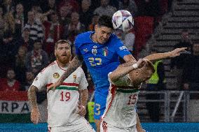 (SP)HUNGARY-BUDAPEST-FOOTBALL-UEFA NATIONS LEAGUE-HUNGARY VS ITALY