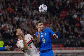 (SP)HUNGARY-BUDAPEST-FOOTBALL-UEFA NATIONS LEAGUE-HUNGARY VS ITALY