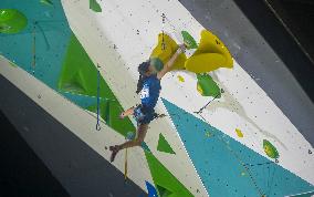 (SP)INDONESIA-JAKARTA-IFSC CLIMBING-WORLD CUP 2022-WOMEN'S LEAD-FINAL