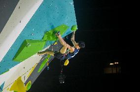 (SP)INDONESIA-JAKARTA-IFSC CLIMBING-WORLD CUP 2022-MEN'S LEAD-FINAL