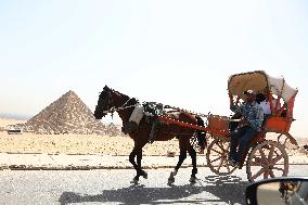 EGYPT-GIZA-PYRAMIDS-WORLD TOURISM DAY