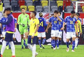 Football: Japan-Ecuador friendly