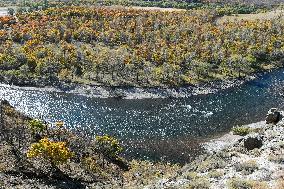 CHINA-INNER MONGOLIA-CHAIHE TOWN-AUTUMN SCENERY (CN)