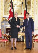 Ex-British PM May in Tokyo