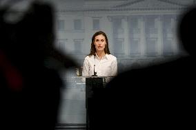 Finnish Government press conferance on Foreign and Security Policy issues