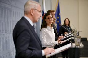 Finnish Government press conferance on Foreign and Security Policy issues
