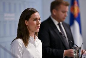 Finnish Government press conferance on Foreign and Security Policy issues