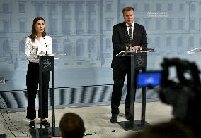 Finnish Government press conferance on Foreign and Security Policy issues