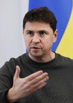 Mykhailo Podolyak, adviser to Ukrainian Pres. Zelenskyy