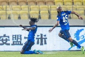 (SP)CHINA-WUHAN-FOOTBALL-CSL-WUHAN YANGTZE RIVER VS CANGZHOU MIGHTY LIONS(CN)