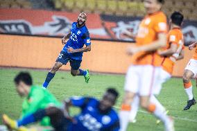 (SP)CHINA-WUHAN-FOOTBALL-CSL-WUHAN YANGTZE RIVER VS CANGZHOU MIGHTY LIONS(CN)