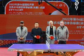 (SP)CHINA-CHENGDU-TABLE TENNIS-ITTF WORLD TEAM CHAMPIONSHIPS FINALS-KICK-OFF CEREMONY
