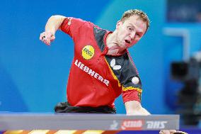 (SP)CHINA-CHENGDU-TABLE TENNIS-ITTF WORLD TEAM CHAMPIONSHIPS FINALS-MEN'S TEAMS-GROUP 2-GER VS KAZ