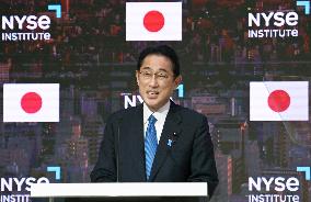 Japan PM Kishida in N.Y.