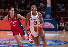 (SP)AUSTRALIA-SYDNEY-BASKETBALL-WOMEN'S WORLD CUP-SEMIFINAL-USA VS CAN