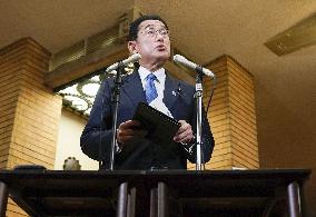 Japan PM Kishida after phone talks with Zelenskyy