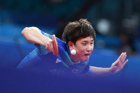 (SP)CHINA-CHENGDU-TABLE TENNIS-ITTF WORLD TEAM CHAMPIONSHIPS FINALS-MEN'S TEAMS-GROUP 3-JAPAN VS IRAN(CN)