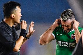 (SP)CHINA-CHANGCHUN-FOOTBALL-CSL-CHANGCHUN YATAI VS SHENZHEN FC(CN)