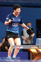 (SP)CHINA-CHENGDU-TABLE TENNIS-ITTF WORLD TEAM CHAMPIONSHIPS FINALS-WOMEN'S TEAMS-GROUP 4-KOR VS LUX(CN)