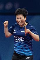 (SP)CHINA-CHENGDU-TABLE TENNIS-ITTF WORLD TEAM CHAMPIONSHIPS FINALS-WOMEN'S TEAMS-GROUP 4-KOR VS LUX(CN)