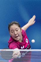 (SP)CHINA-CHENGDU-TABLE TENNIS-ITTF WORLD TEAM CHAMPIONSHIPS FINALS-WOMEN'S TEAMS-GROUP 4-KOR VS LUX(CN)