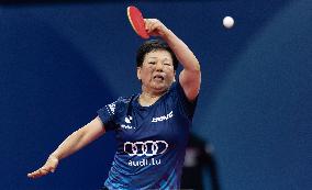 (SP)CHINA-CHENGDU-TABLE TENNIS-ITTF WORLD TEAM CHAMPIONSHIPS FINALS-WOMEN'S TEAMS-GROUP 4-KOR VS LUX(CN)