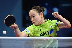 (SP)CHINA-CHENGDU-TABLE TENNIS-ITTF WORLD TEAM CHAMPIONSHIPS FINALS-WOMEN'S TEAMS-GROUP 2-JPN VS SVK(CN)