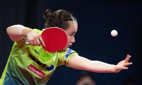 (SP)CHINA-CHENGDU-TABLE TENNIS-ITTF WORLD TEAM CHAMPIONSHIPS FINALS-WOMEN'S TEAMS-GROUP 2-JPN VS SVK(CN)