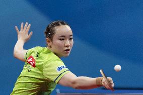 (SP)CHINA-CHENGDU-TABLE TENNIS-ITTF WORLD TEAM CHAMPIONSHIPS FINALS-WOMEN'S TEAMS-GROUP 2-JPN VS SVK(CN)