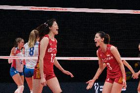 (SP)THE NETHERLANDS-ARNHEM-VOLLEYBALL-WOMEN'S WORLD CHAMPIONSHIP-CHN VS CZE