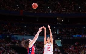 (SP)AUSTRALIA-SYDNEY-BASKETBALL-WOMEN'S WORLD CUP-CHN VS USA