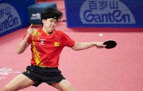 (SP)CHINA-CHENGDU-TABLE TENNIS-ITTF WORLD TEAM CHAMPIONSHIPS FINALS-MEN'S TEAMS-CHN VS PUR(CN)