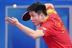 (SP)CHINA-CHENGDU-TABLE TENNIS-ITTF WORLD TEAM CHAMPIONSHIPS FINALS-MEN'S TEAMS-CHN VS PUR(CN)