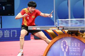 (SP)CHINA-CHENGDU-TABLE TENNIS-ITTF WORLD TEAM CHAMPIONSHIPS FINALS-MEN'S TEAMS-CHN VS PUR(CN)