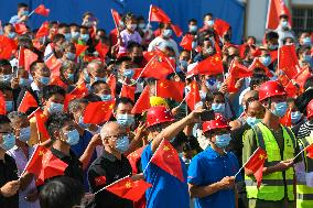 CHINA-NATIONAL DAY-FLAG-RAISING CEREMONY (CN)